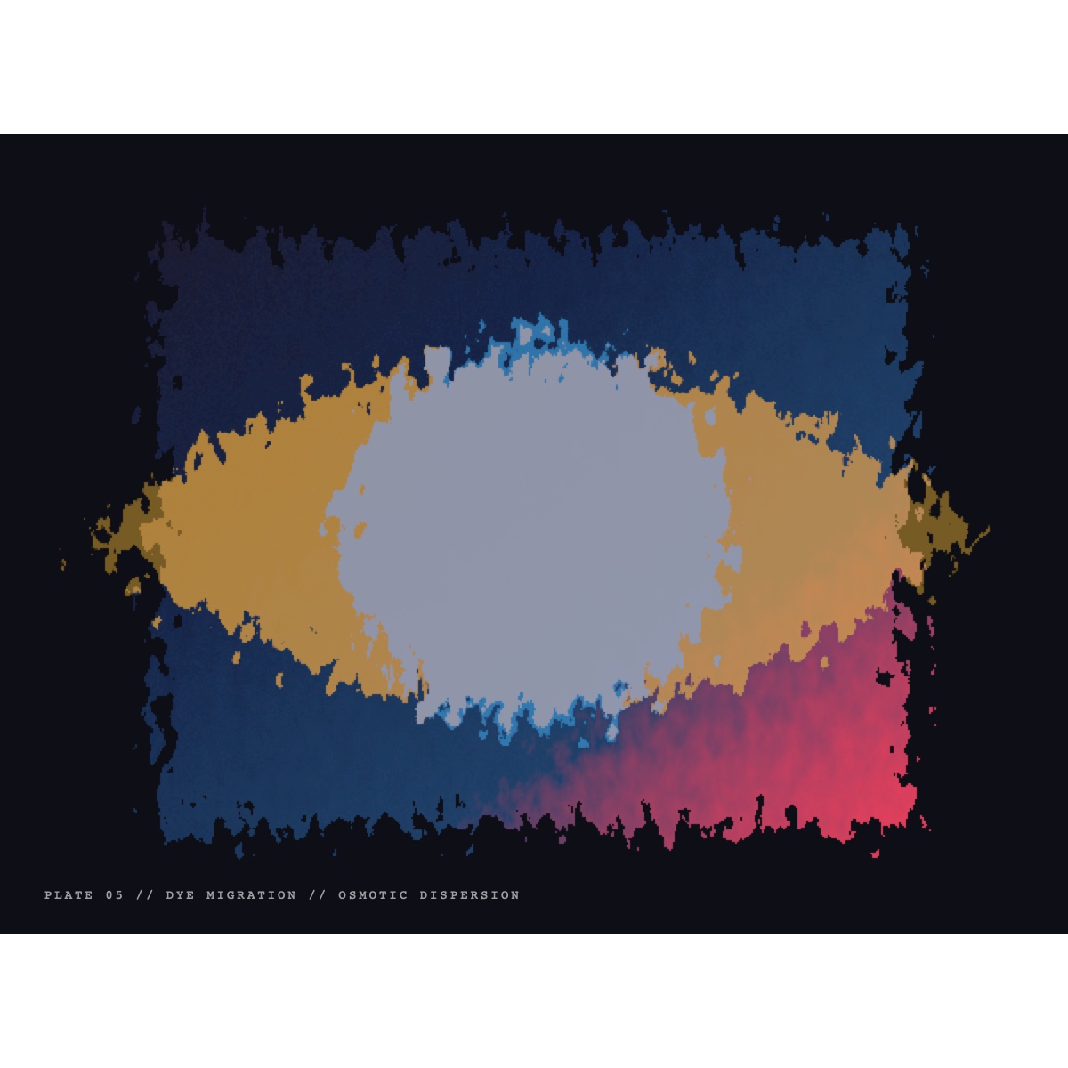 Dye Migration: Osmotic Dispersion